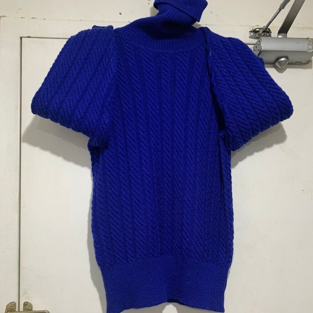 VINTAGE WOOL KNIT TURTLENECK SWEATERS SIZE M